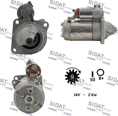 Fispa S12MA0181 - Стартер vvparts.bg