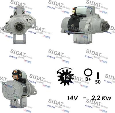 Fispa S12MH0569 - Стартер vvparts.bg