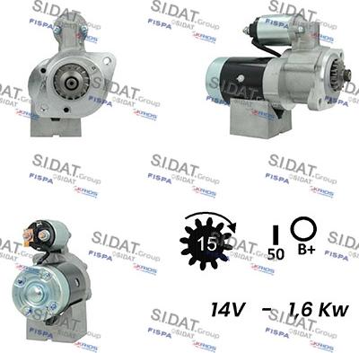 Fispa S12MH0562A2 - Стартер vvparts.bg