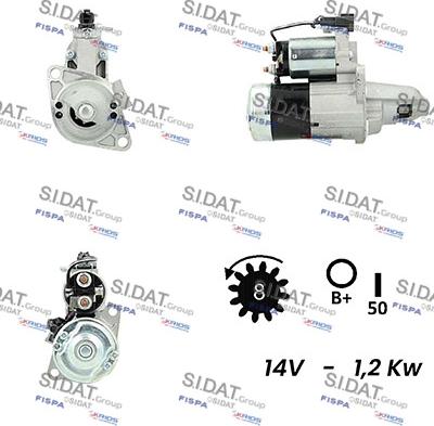 Fispa S12MH0573A2 - Стартер vvparts.bg