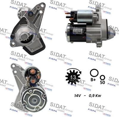 Fispa S12MH0689 - Стартер vvparts.bg