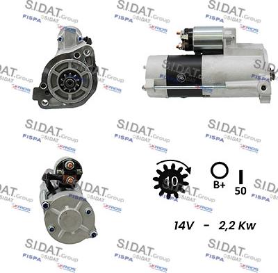 Fispa S12MH0041A2 - Стартер vvparts.bg