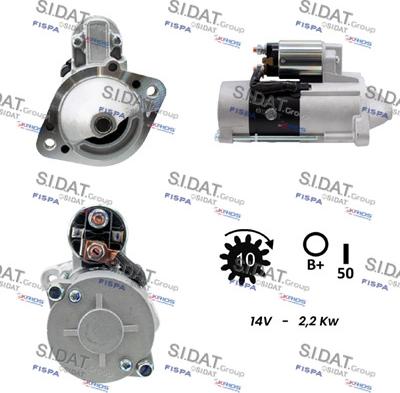 Fispa S12MH0085 - Стартер vvparts.bg