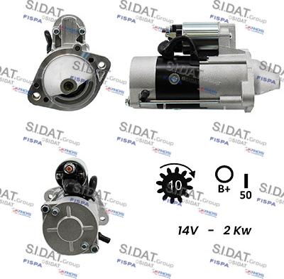 Fispa S12MH0024A2 - Стартер vvparts.bg