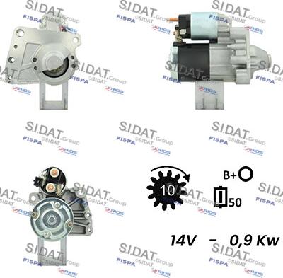 Fispa S12MH0076 - Стартер vvparts.bg