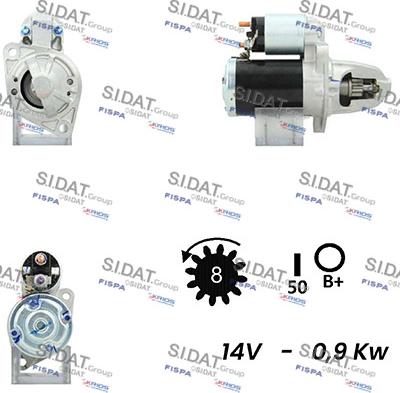 Fispa S12MH0131A2 - Стартер vvparts.bg