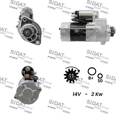 Fispa S12MH0133A2 - Стартер vvparts.bg