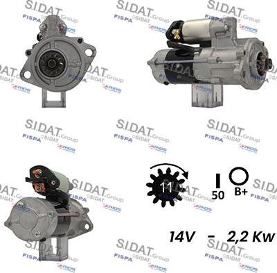 Fispa S12MH0313A2 - Стартер vvparts.bg