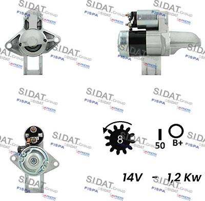 Fispa S12MH0219A2 - Стартер vvparts.bg