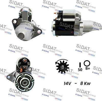 Fispa S12MH0274 - Стартер vvparts.bg