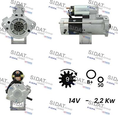 Fispa S12MH0781A2 - Стартер vvparts.bg