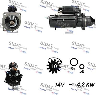 Fispa S12ML0292A2 - Стартер vvparts.bg