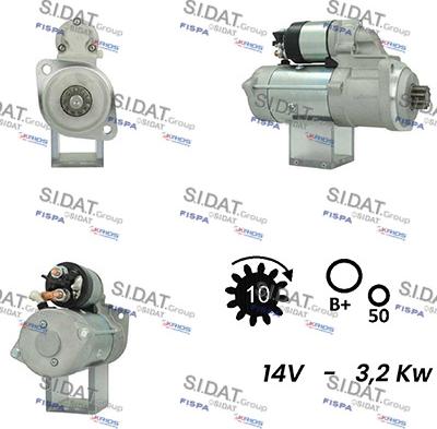 Fispa S12ML0709 - Стартер vvparts.bg