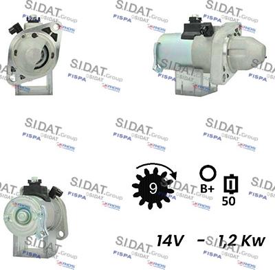 Fispa S12MT0524A2 - Стартер vvparts.bg