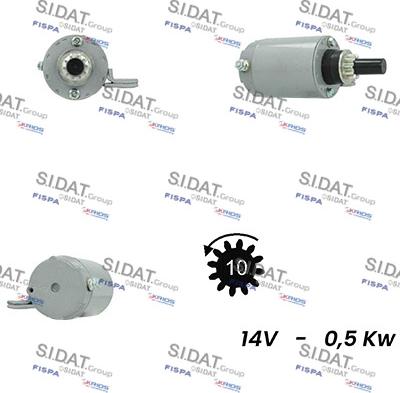 Fispa S12MT0636A2 - Стартер vvparts.bg