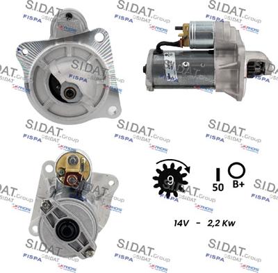 Fispa S12VA0045 - Стартер vvparts.bg