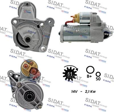 Fispa S12VA0062 - Стартер vvparts.bg