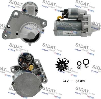 Fispa S12VA0014 - Стартер vvparts.bg