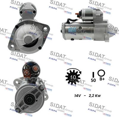 Fispa S12VA0085 - Стартер vvparts.bg