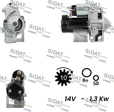 Fispa S12VA0239 - Стартер vvparts.bg