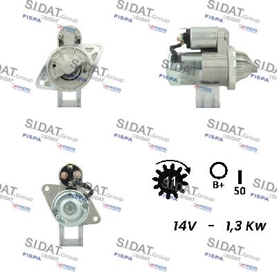 Fispa S12VA0763A2 - Стартер vvparts.bg