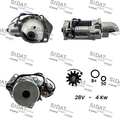 Fispa S24BH0061A2 - Стартер vvparts.bg