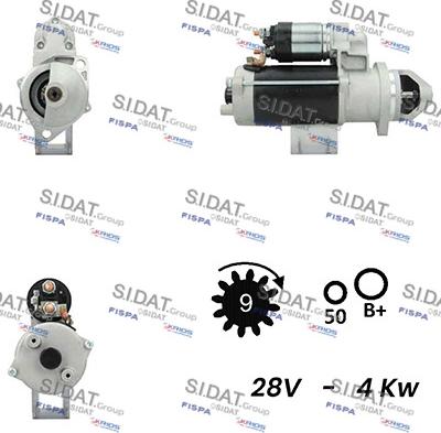 Fispa S24BH0015A2 - Стартер vvparts.bg