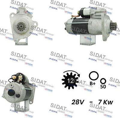 Fispa S24BH0071A2 - Стартер vvparts.bg