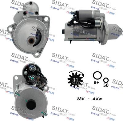 Fispa S24BH0114A2 - Стартер vvparts.bg