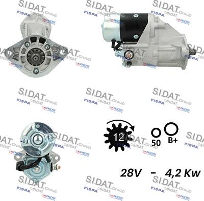 Fispa S24DE0142A2 - Стартер vvparts.bg