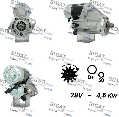 Fispa S24DE0154A2 - Стартер vvparts.bg