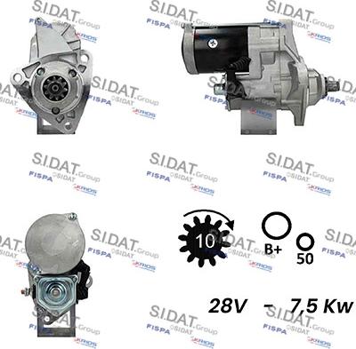 Fispa S24DE0156A2 - Стартер vvparts.bg