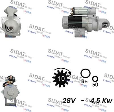 Fispa S24DR0092A2 - Стартер vvparts.bg