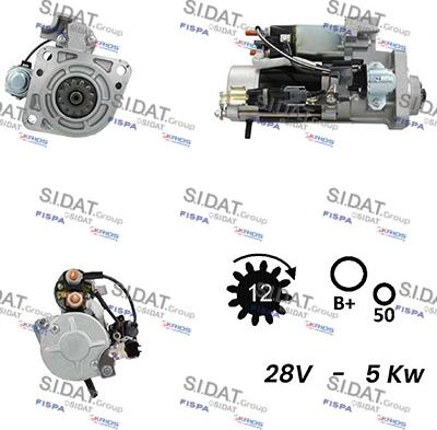 Fispa S24MH0068A2 - Стартер vvparts.bg