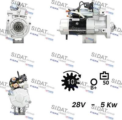 Fispa S24MH0076 - Стартер vvparts.bg