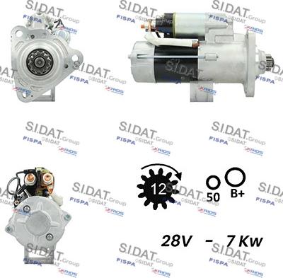 Fispa S24MH0071A2 - Стартер vvparts.bg