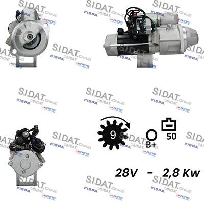 Fispa S24NK0028A2 - Стартер vvparts.bg