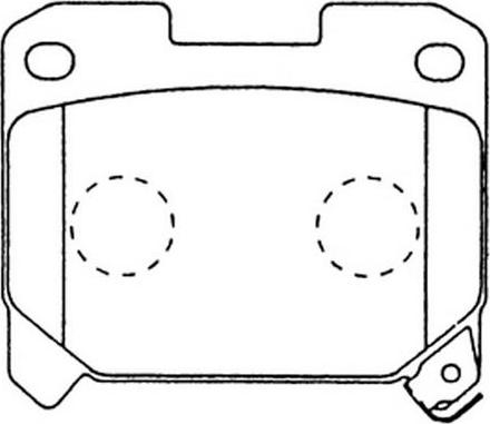 FIT FP0630 - Комплект спирачно феродо, дискови спирачки vvparts.bg