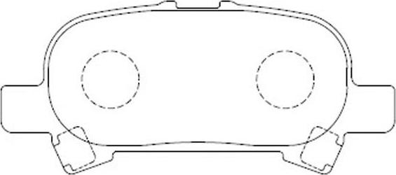 FIT FP0828 - Комплект спирачно феродо, дискови спирачки vvparts.bg