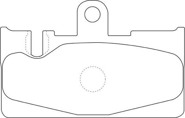 FIT FP0871 - Комплект спирачно феродо, дискови спирачки vvparts.bg