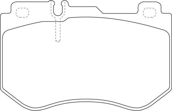 FIT FP1862 - Комплект спирачно феродо, дискови спирачки vvparts.bg