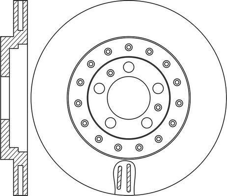 FTE BS7118B - Спирачен диск vvparts.bg