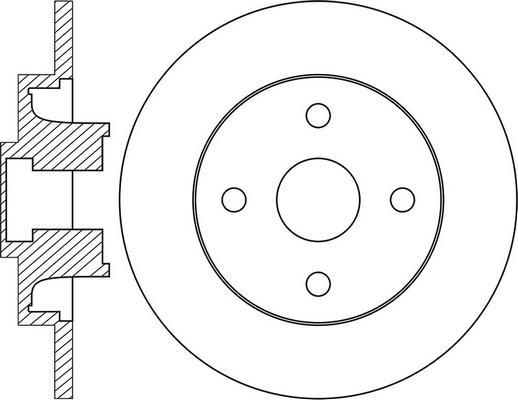 FIT FR0983H - Спирачен диск vvparts.bg