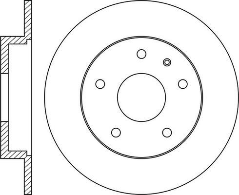 FIT FR0490 - Спирачен диск vvparts.bg