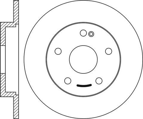 FIT FR0400 - Спирачен диск vvparts.bg