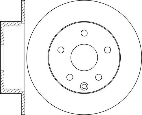 FIT FR0413 - Спирачен диск vvparts.bg