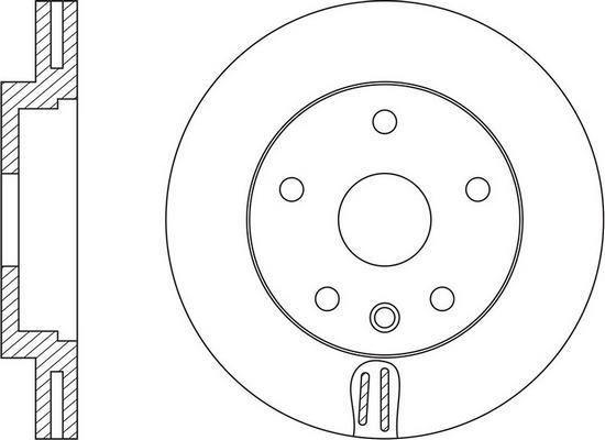 FIT FR0694V - Спирачен диск vvparts.bg