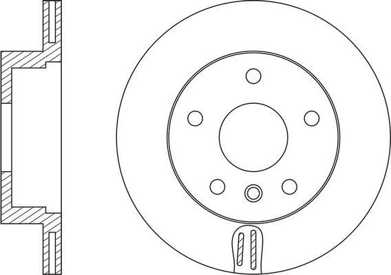 FIT FR0649V - Спирачен диск vvparts.bg