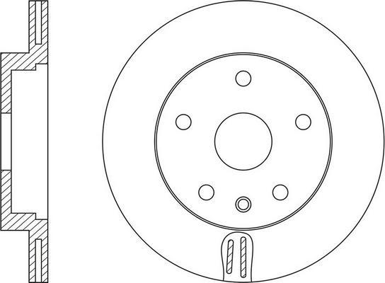 FIT FR0644V - Спирачен диск vvparts.bg