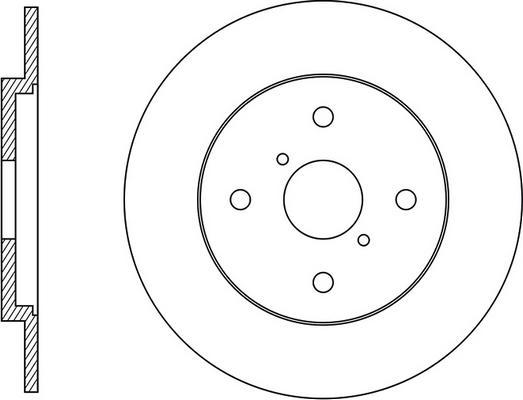 Metzger 61173.00 - Спирачен диск vvparts.bg